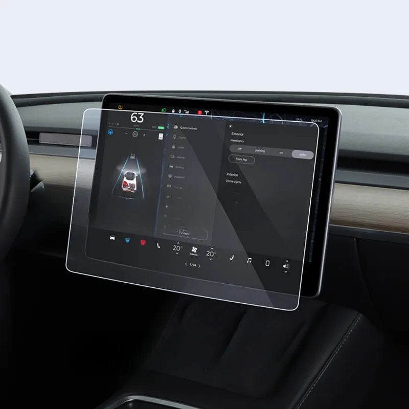 Protection d'écran verre trempé Tesla Model 3