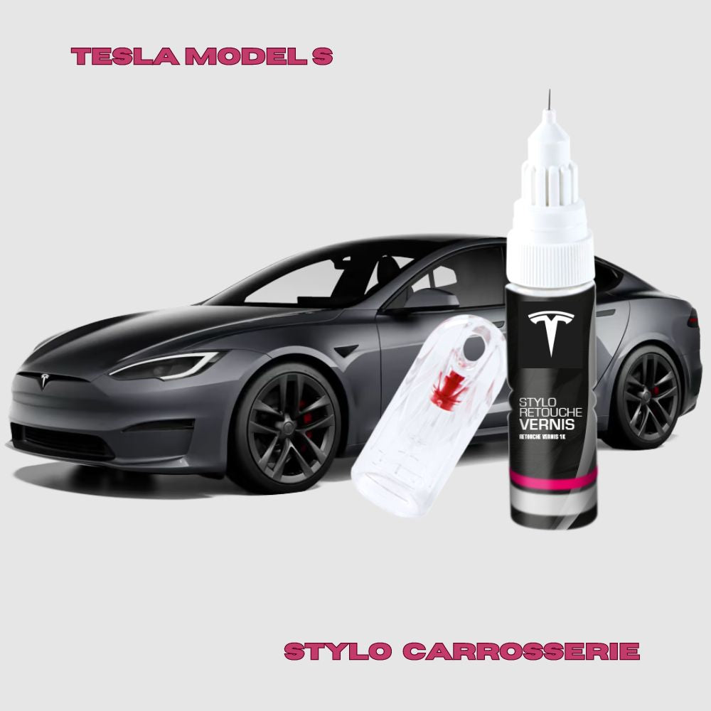 Stylo de retouche peinture carrosserie Tesla Model S