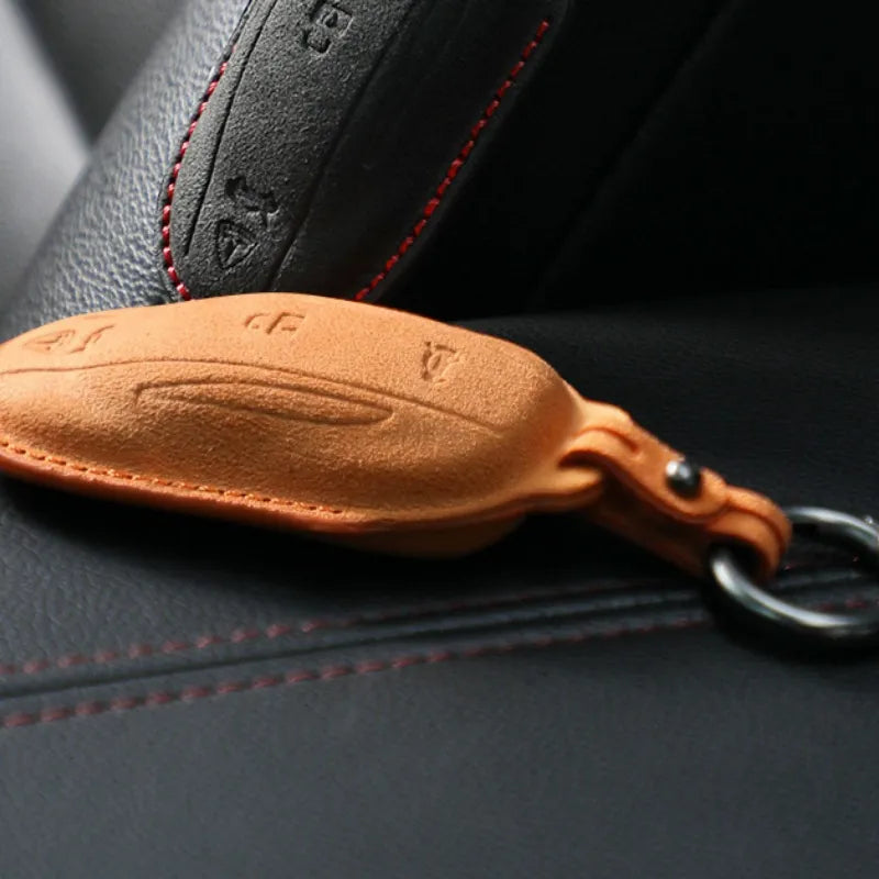 Tesla Key Fob Cover in Alcantara